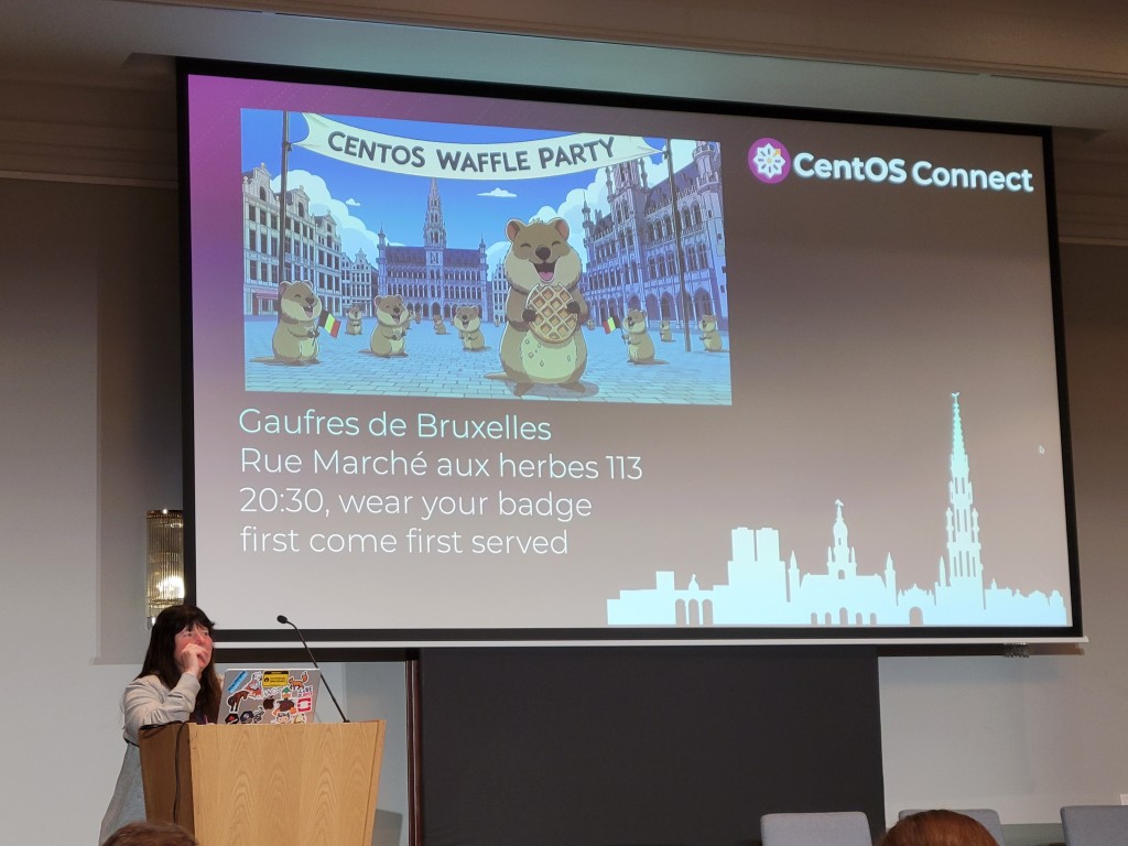 CentOS Connect Waffle Night