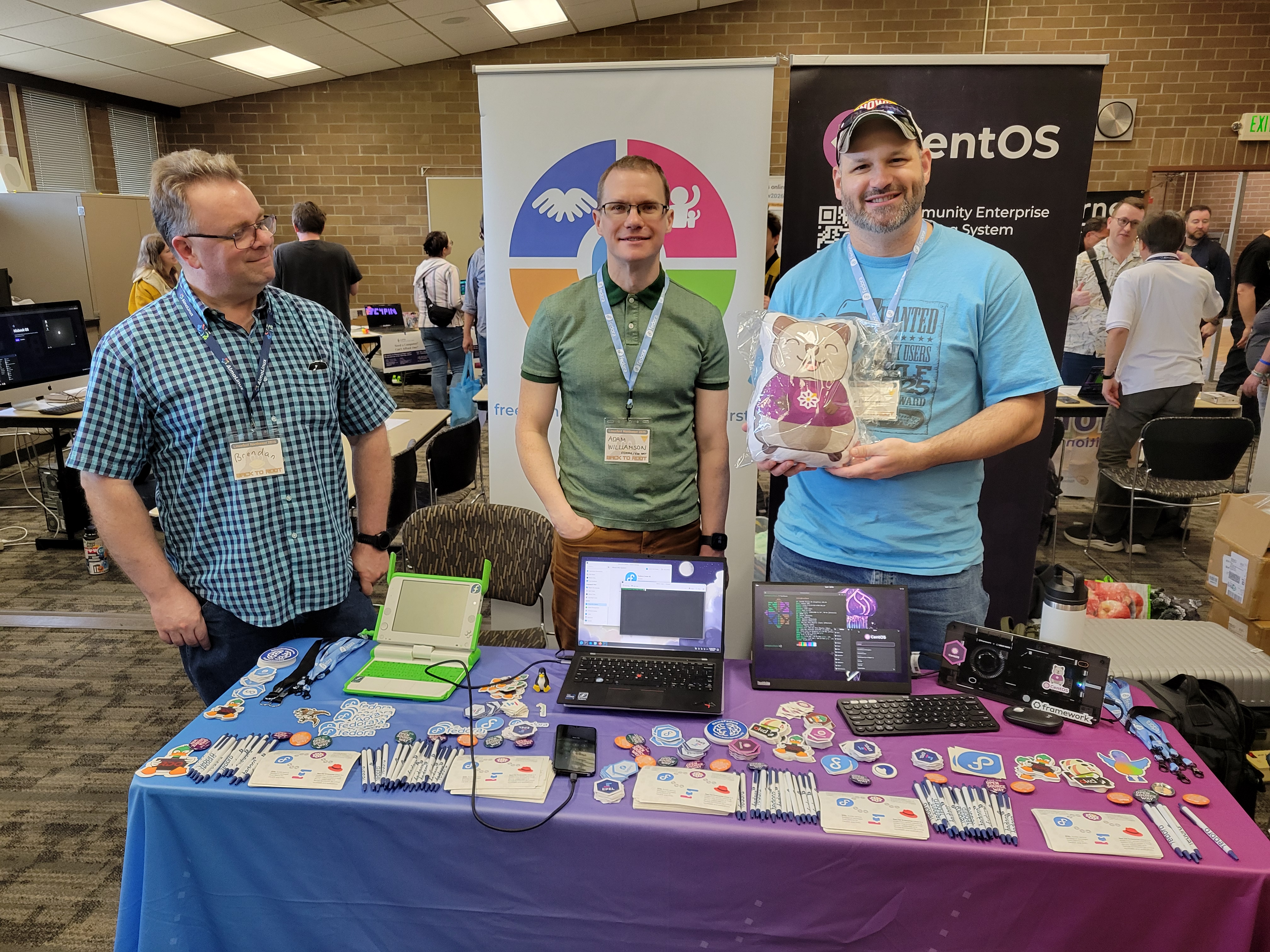 Fedora and CentOS table